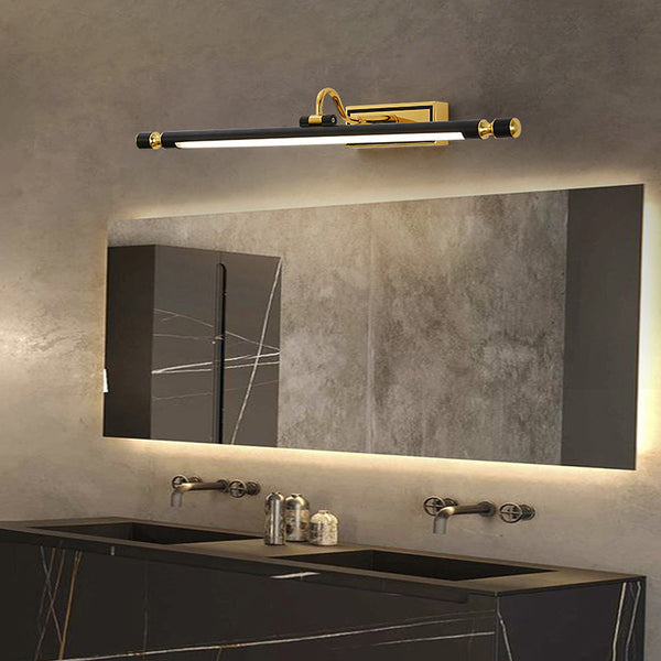 Luxury Black-Gold Mirror Lamp – LumoGold |