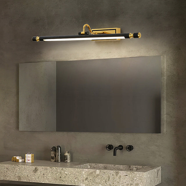 Luxury Black-Gold Mirror Lamp – LumoGold |