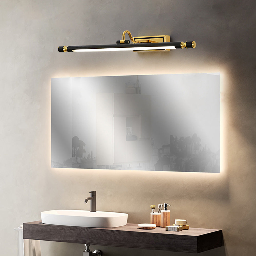 Luxury Black-Gold Mirror Lamp – LumoGold |
