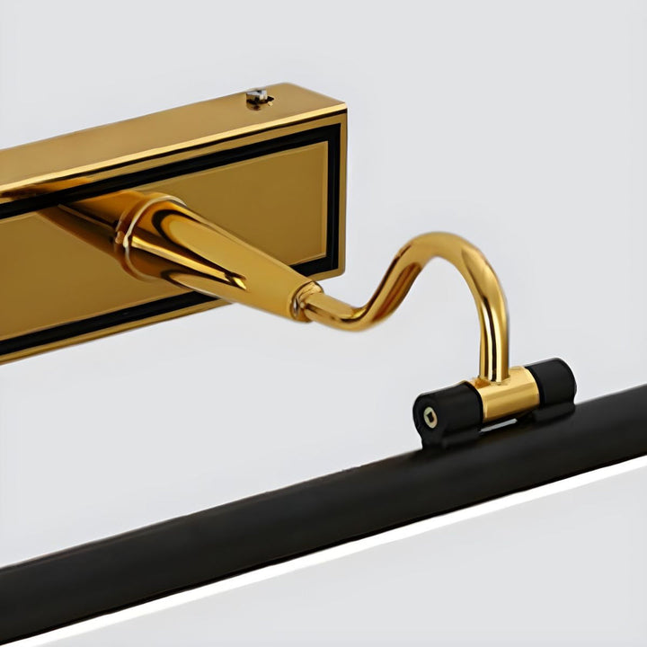 Luxury Black-Gold Mirror Lamp – LumoGold |