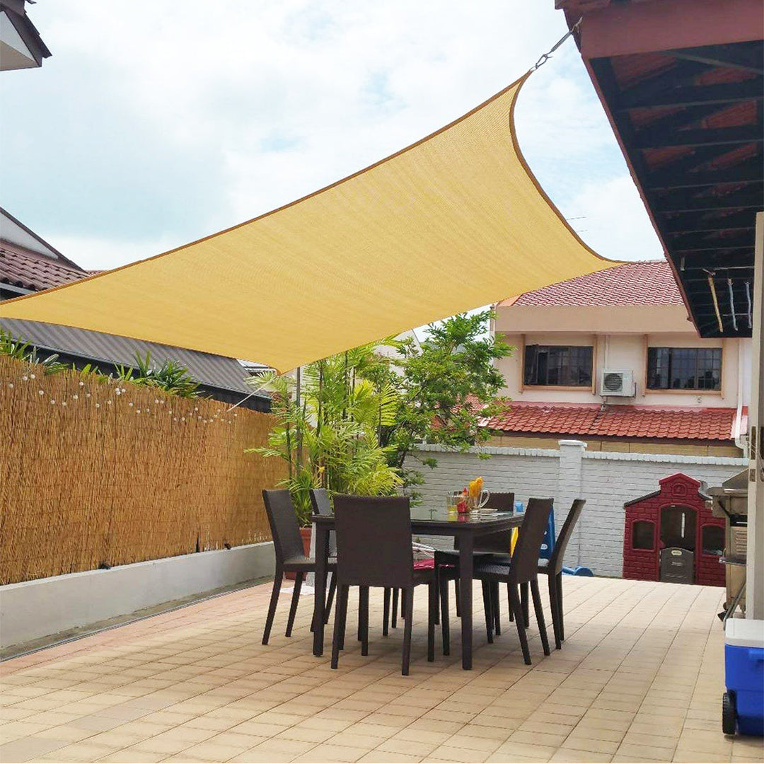 Luxury sunshade – water-repellent – protective for balcony and garden – shade cloth