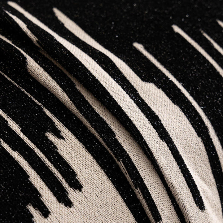 Brushstroke Vertical Pattern Chenille Sofa Cover