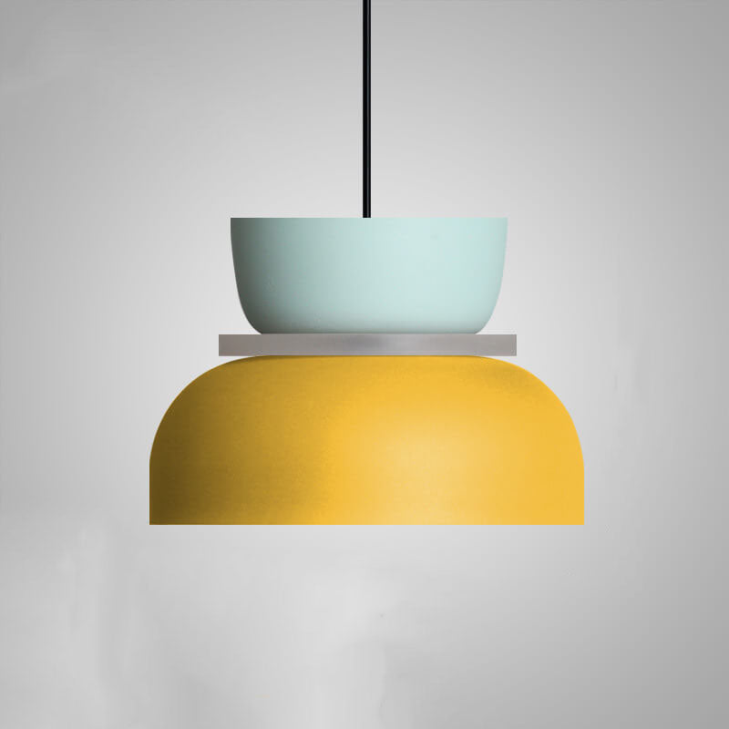 Nordic colourful Macaron 1-Light LED Pendant Light