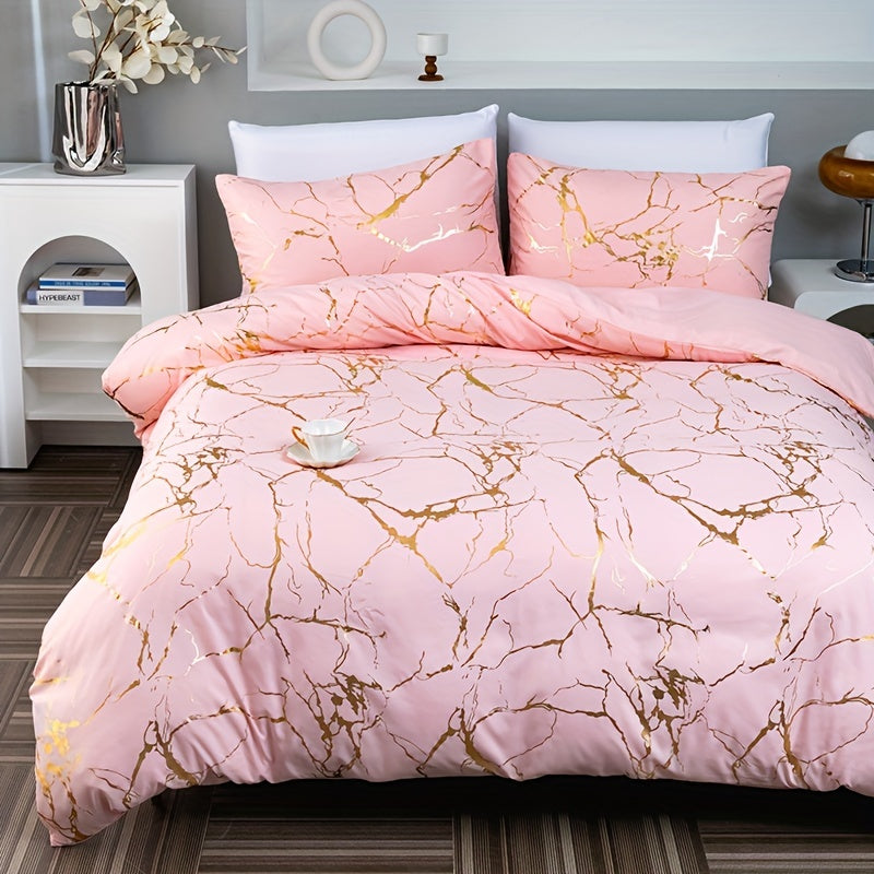 Luxury Comfortable Marble Duvet Cover