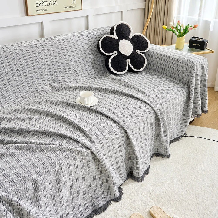 Casa Serene Geometric Sofa Cover