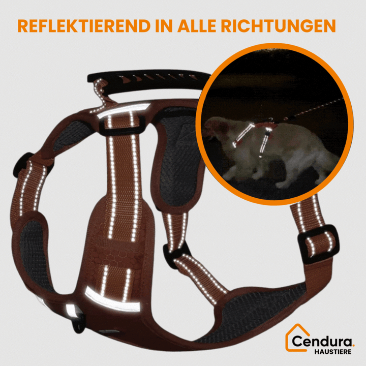 HappyHund Safety Harness Reflective |