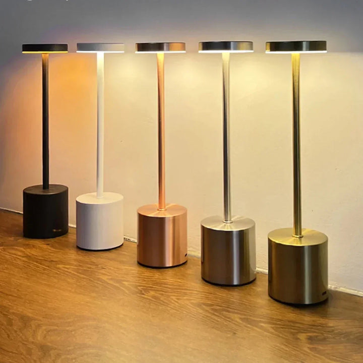 Classic wireless lamp - Touch sensor LED desk lamp with 3 adjustable colour temperatures