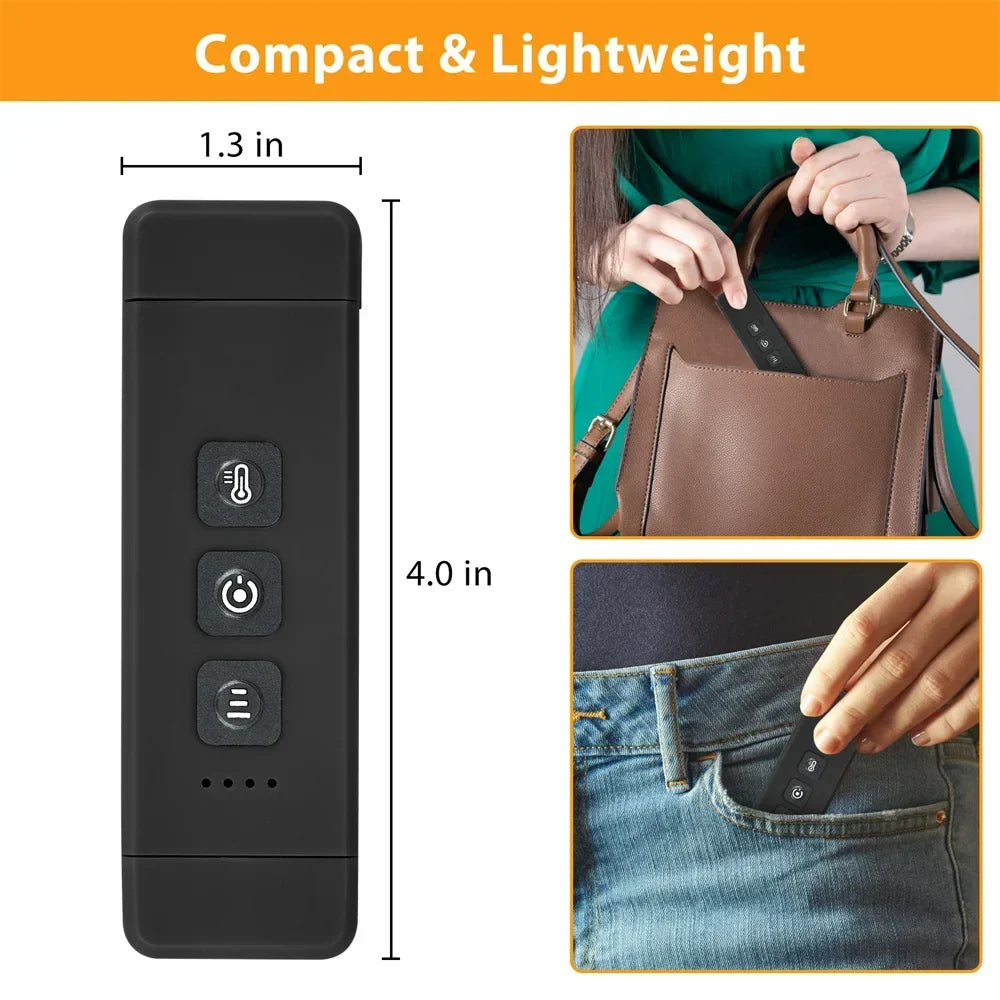 Clip-on book light, USB rechargeable reading light with timer, portable LED bookmark light for bedside &amp; desk