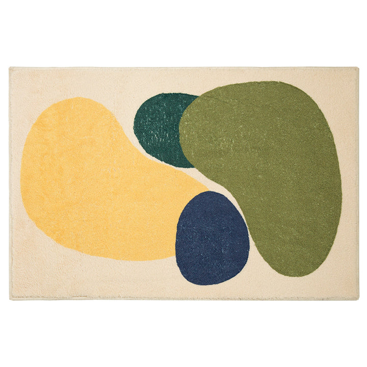 colourful Yuhua Stone Bath Mat