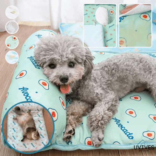 Cooling Mat Ice Silk for Dogs and Cats – Self-Cooling Without Electricity |