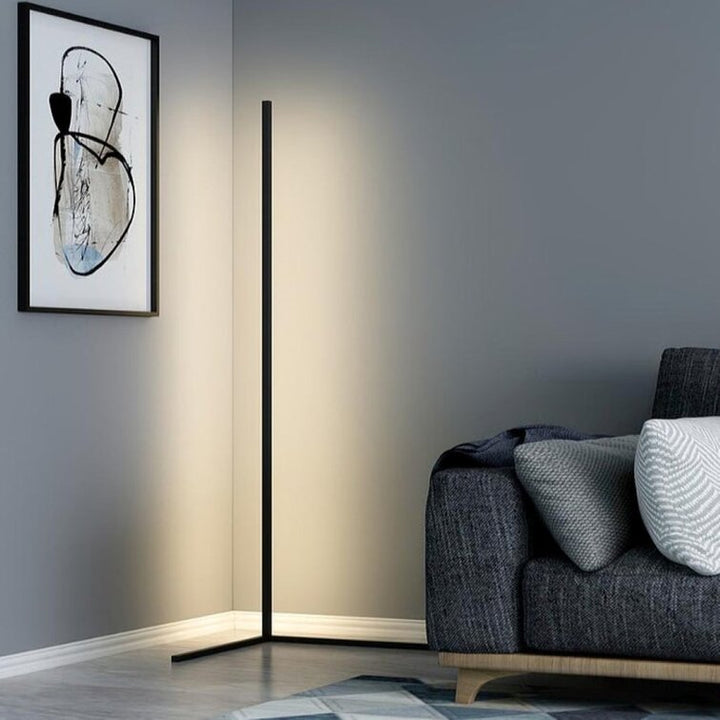 Corner floor lamp