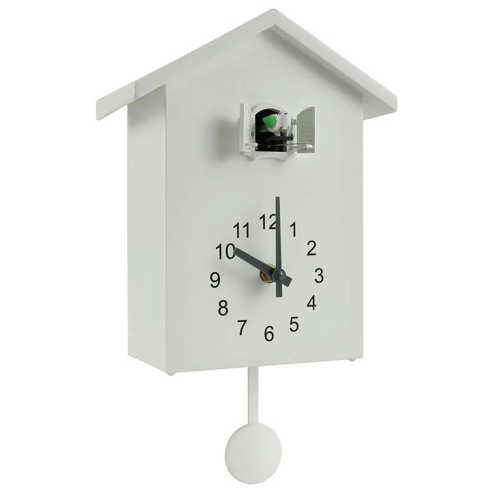 Cuckoo Clock Cuckoo Sound Clock with Pendulum Delicate Cuckoo Clock Bird Battery Operated Cuckoo Wall Clock for Living Room Decor