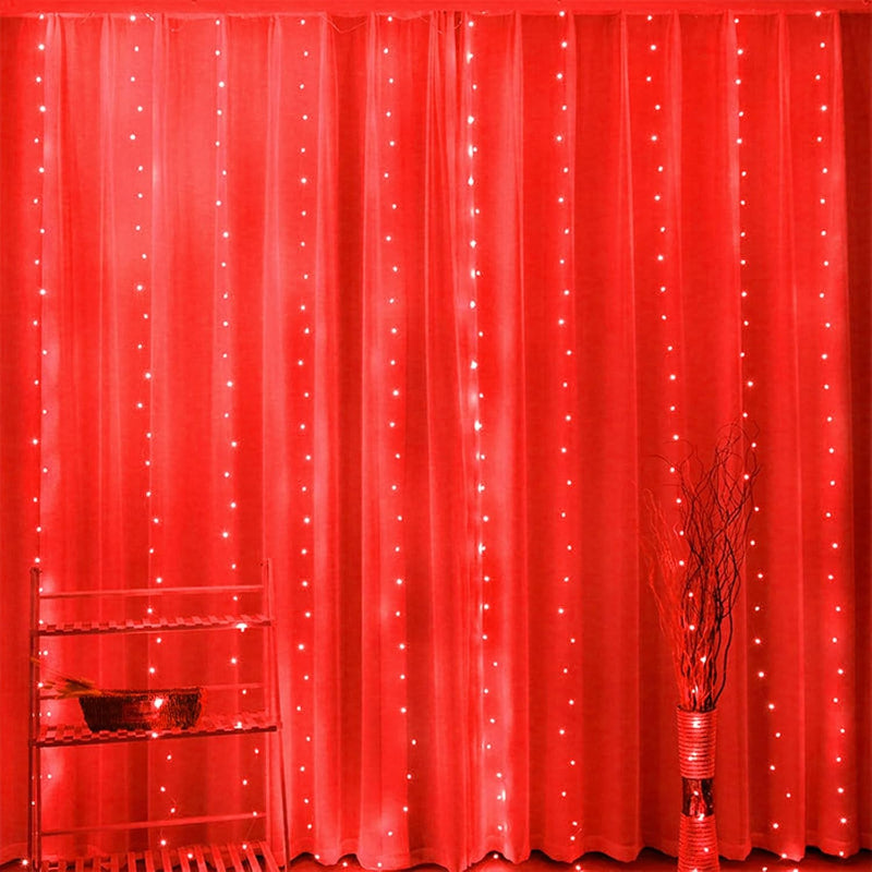 Lamps for curtains with modes and waterproof design
