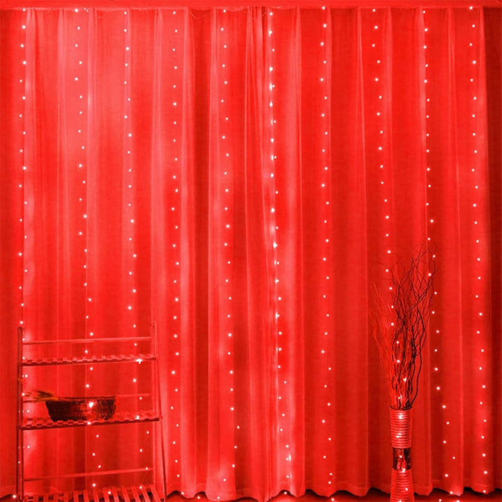 Lamps for curtains with modes and waterproof design