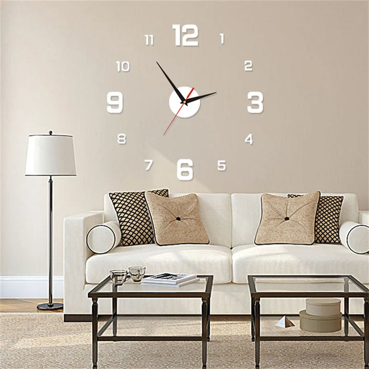 Frameless Wall Clock