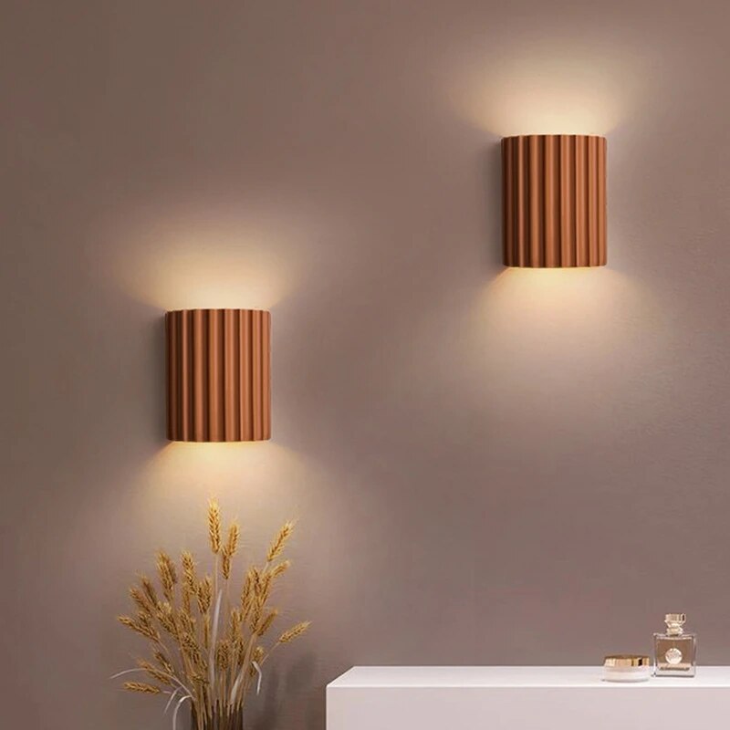 WärmeAura | Wall lamp made of resin for a warm atmosphere