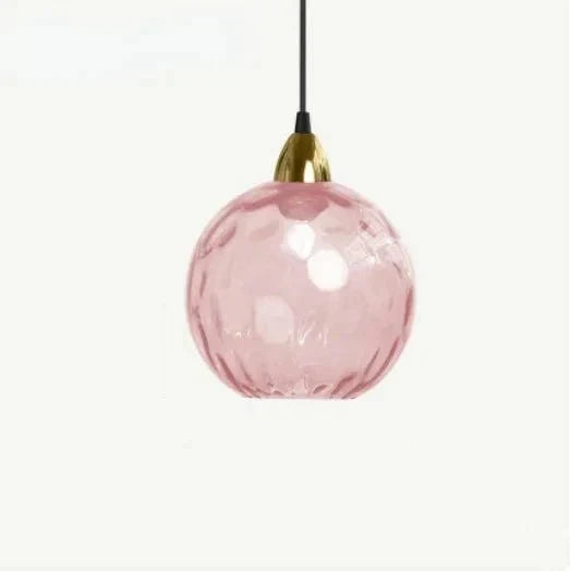 Glasora Pendant Light - Transparent Glass Ball with LED Lighting