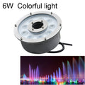 6W Landscape colour Changing Ring LED Aluminum Alloy Underwater Fountain Light (colour Changing)