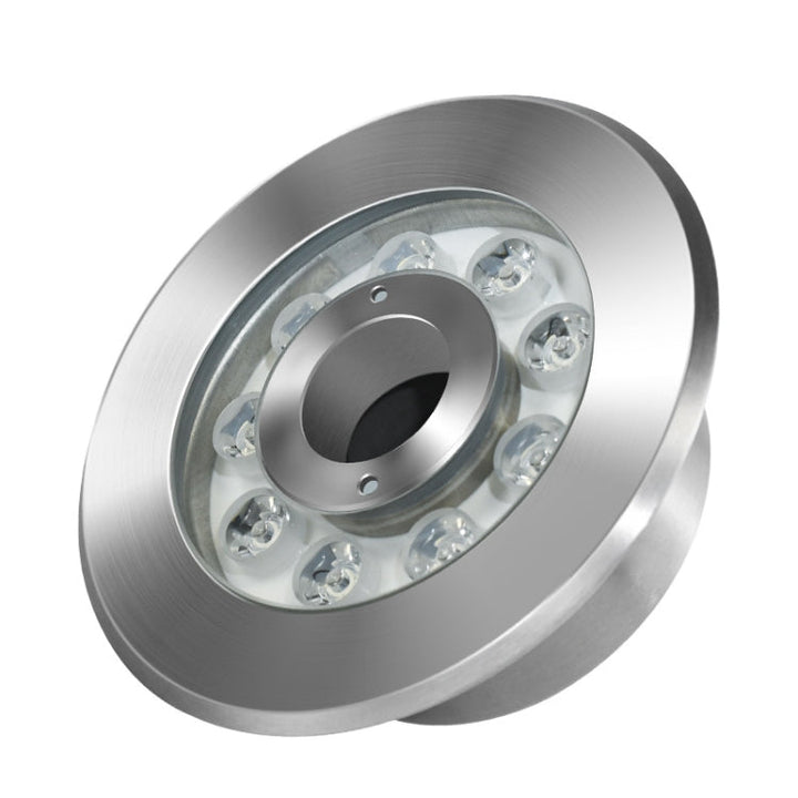 12W Landscape colour Changing Ring LED Stainless Steel Underwater Spotlight (colourful)