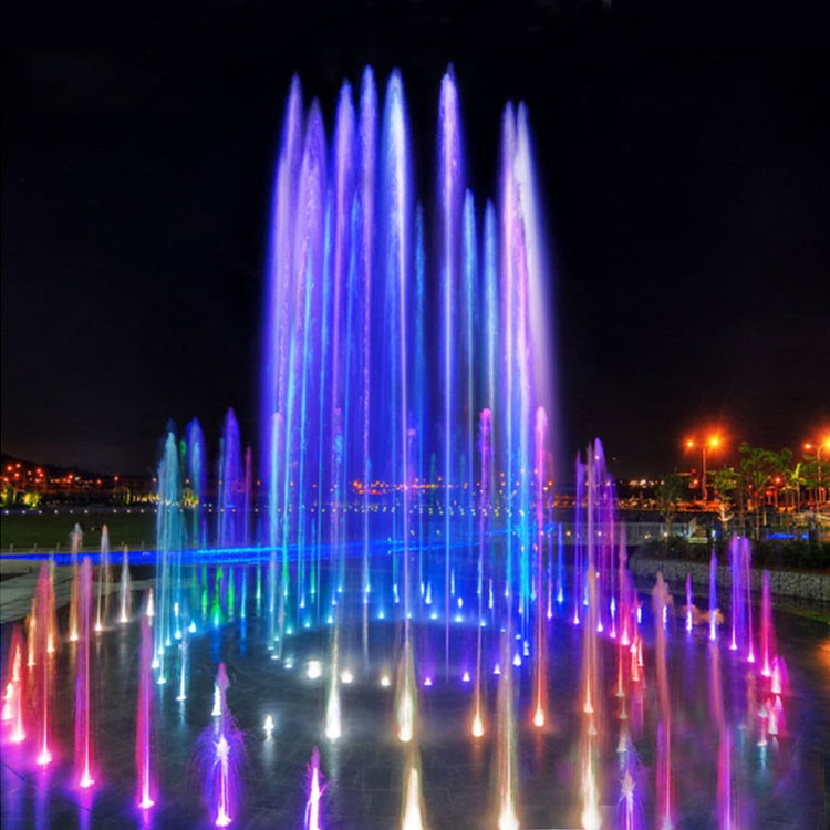 18W Landscape coloured colour Change Ring LED Stainless Steel Underwater Fountain Light (colourful)