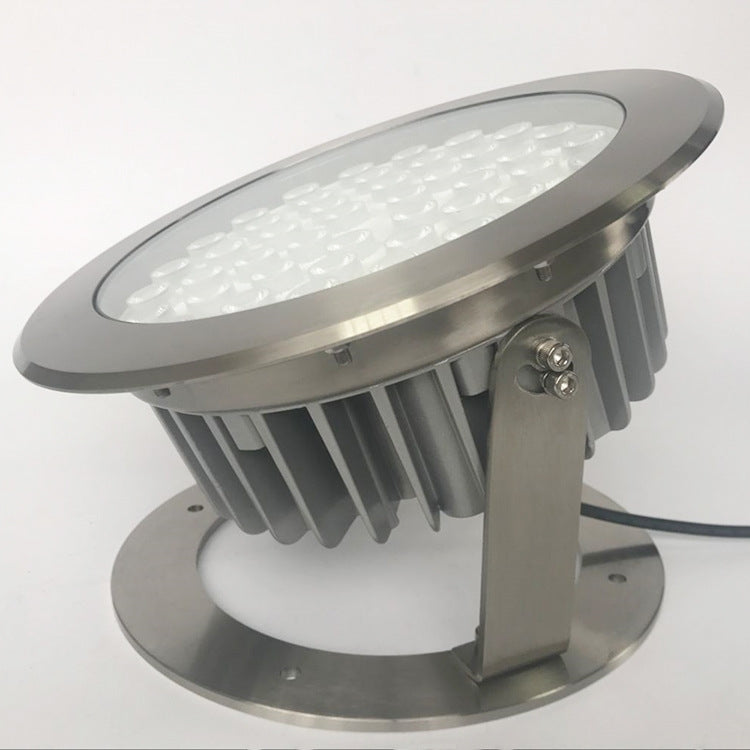 9W Quadrat Park Landscape LED Underwater Light Pool Light (Warm White Light)