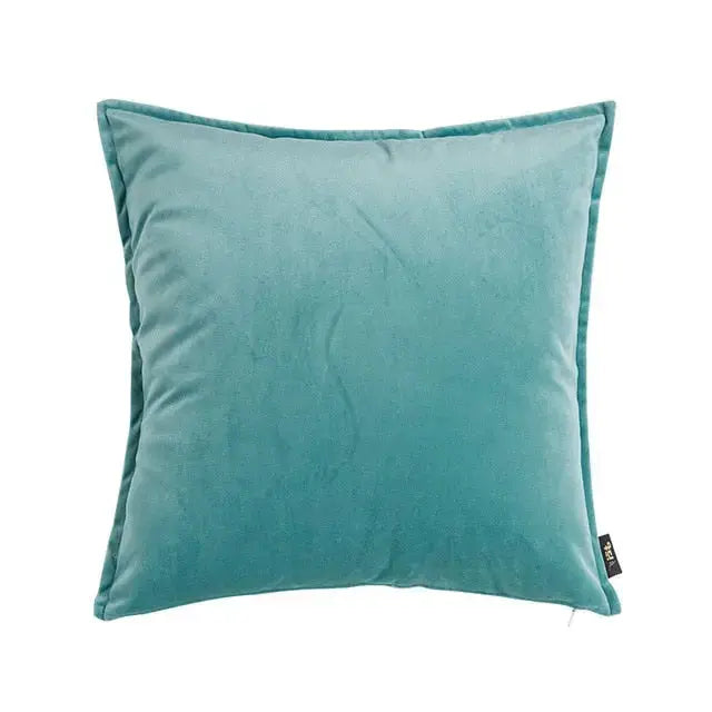VelvetLuxe – Elegant velvet cushion cover with refined details