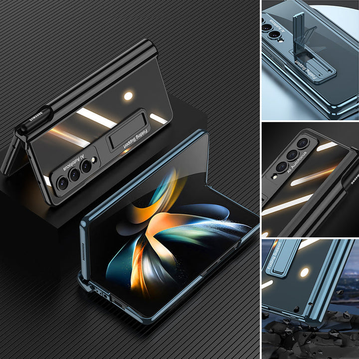 Samsung foldable phone case with integrated film