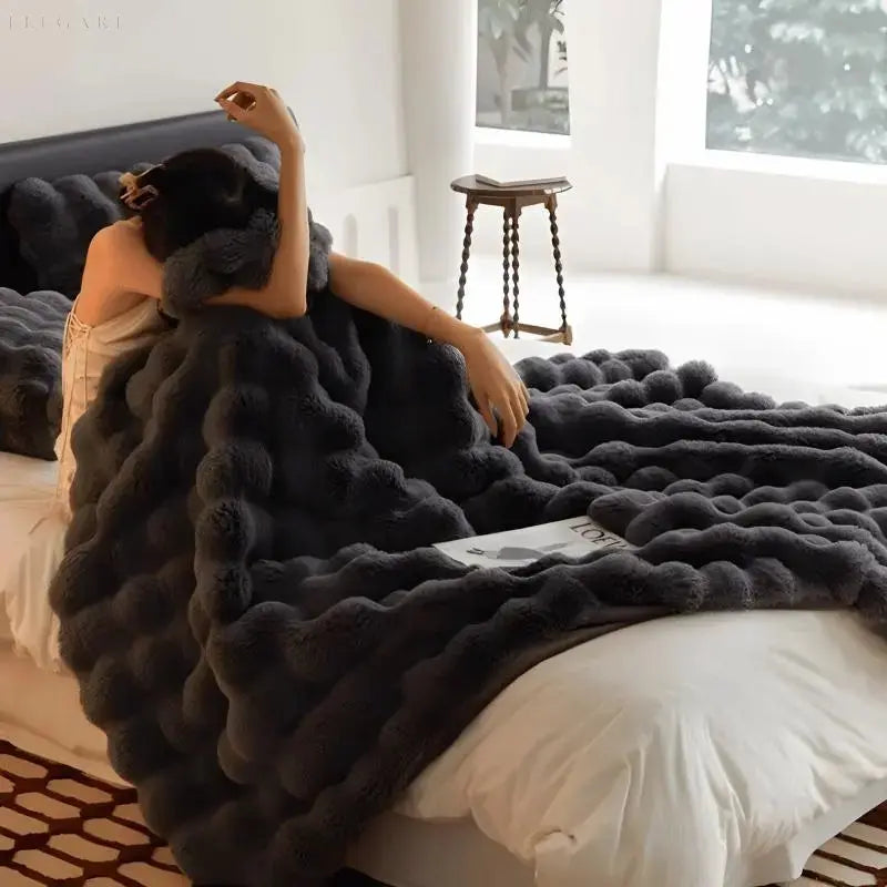 Warming Blanket - warm blanket for winter - sofa