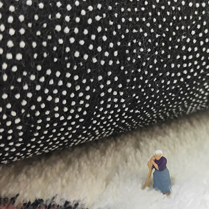 Game controller-shaped faux cashmere printed rug