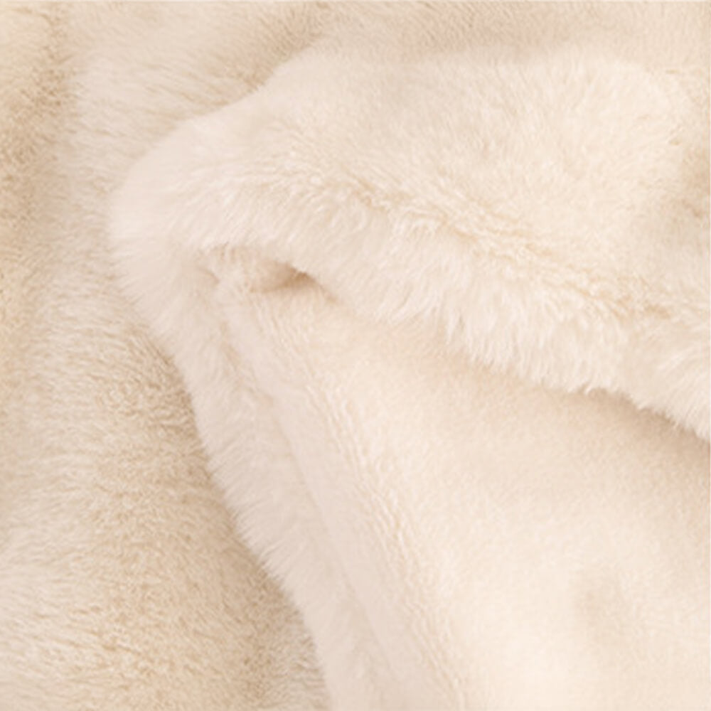 Premium Bubble Double Layer Thick Faux Rabbit Fur Blanket