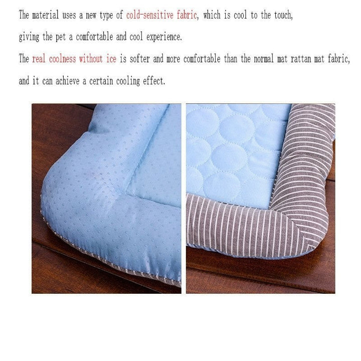 FurChill Frenchie Breathable Dog Bed – Cooling Mat with Non-Slip Base for Hot Days |