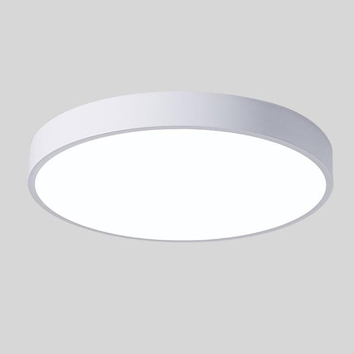 Wood Macaroon Circular Ceiling Light