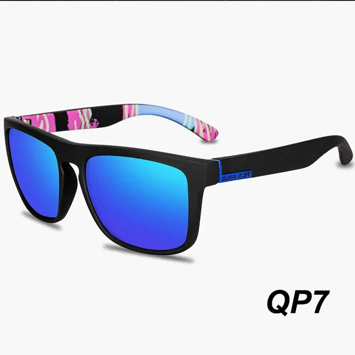 QUISVIKER Polarized Sports Sunglasses for Men and Women – Ideal for Fishing, Camping, Hiking and Driving – UV Protection Sunglasses