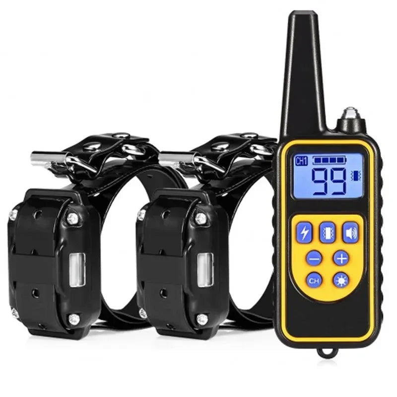 Adjustable Electric Dog Training E-Collar – Safe, Effective Remote Control