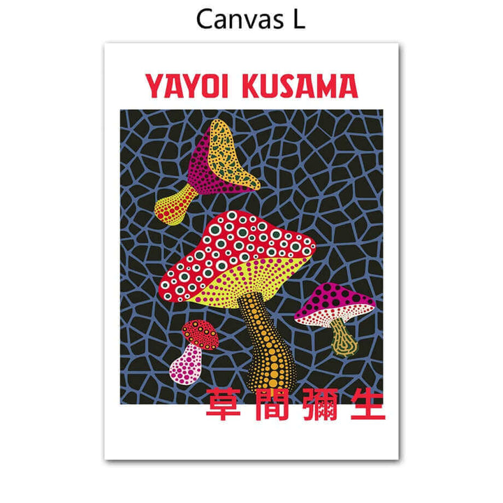 Yayoi Kusama Abstract Premium Poster