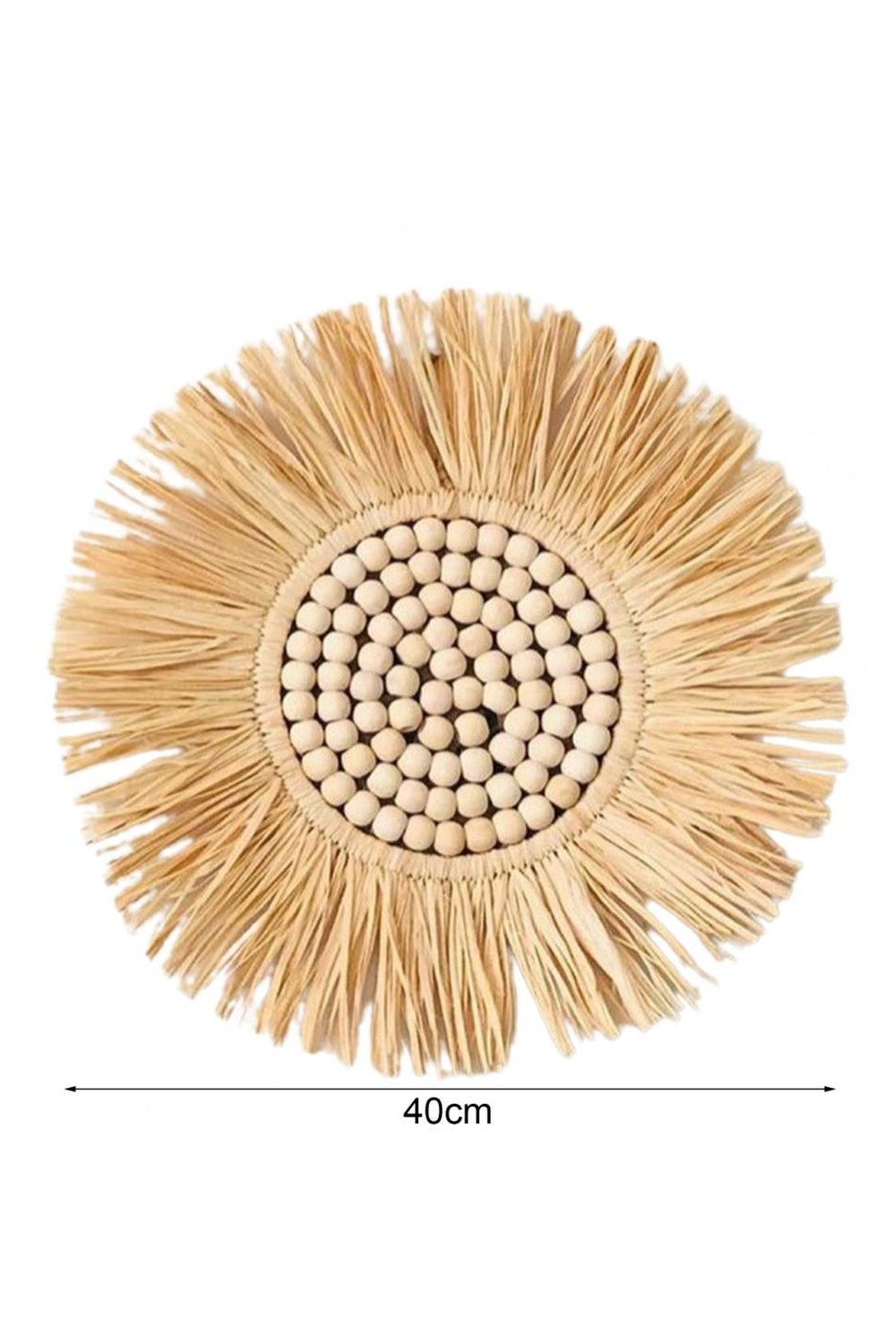 Straw Hat Style Mirror |