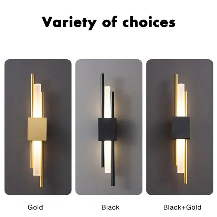 Modern LED Wall Lamp: Indoor Lighting for Home, Bedroom, Nightstand, Living Room, Hotel, and Hallway Decoration