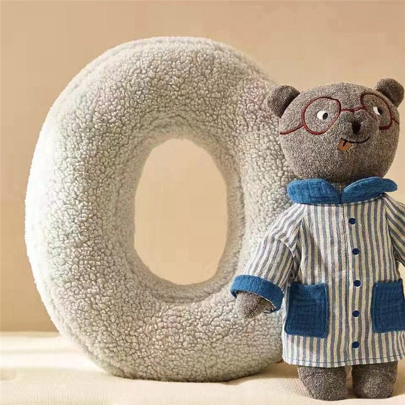 PlushLetter Pillow - Soft Letter Pillow for Bedroom and Children&