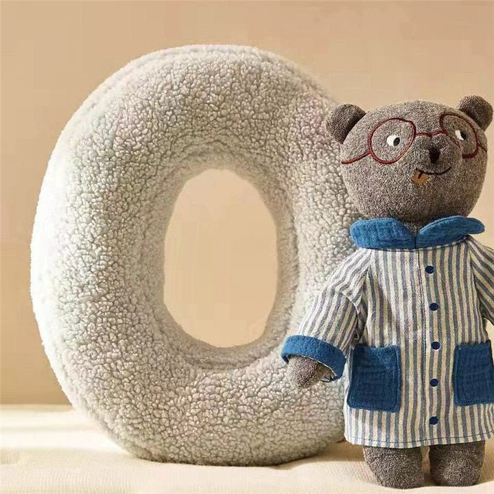 PlushLetter Pillow - Soft Letter Pillow for Bedroom and Children&