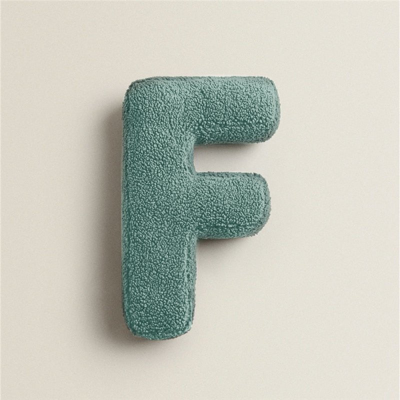 PlushLetter Pillow - Soft Letter Pillow for Bedroom and Children&