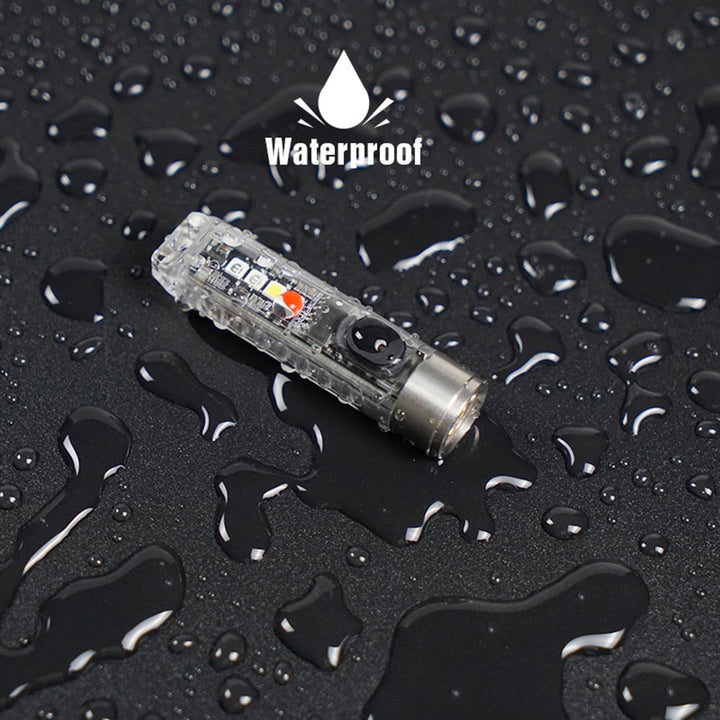 Mini-LED keychain flashlight
