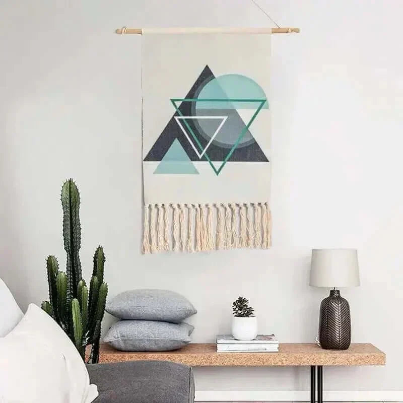 Macrame Hanging Cotton Rug