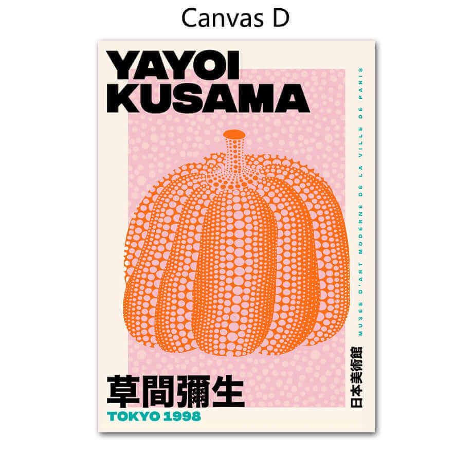 Yayoi Kusama Abstract Premium Poster
