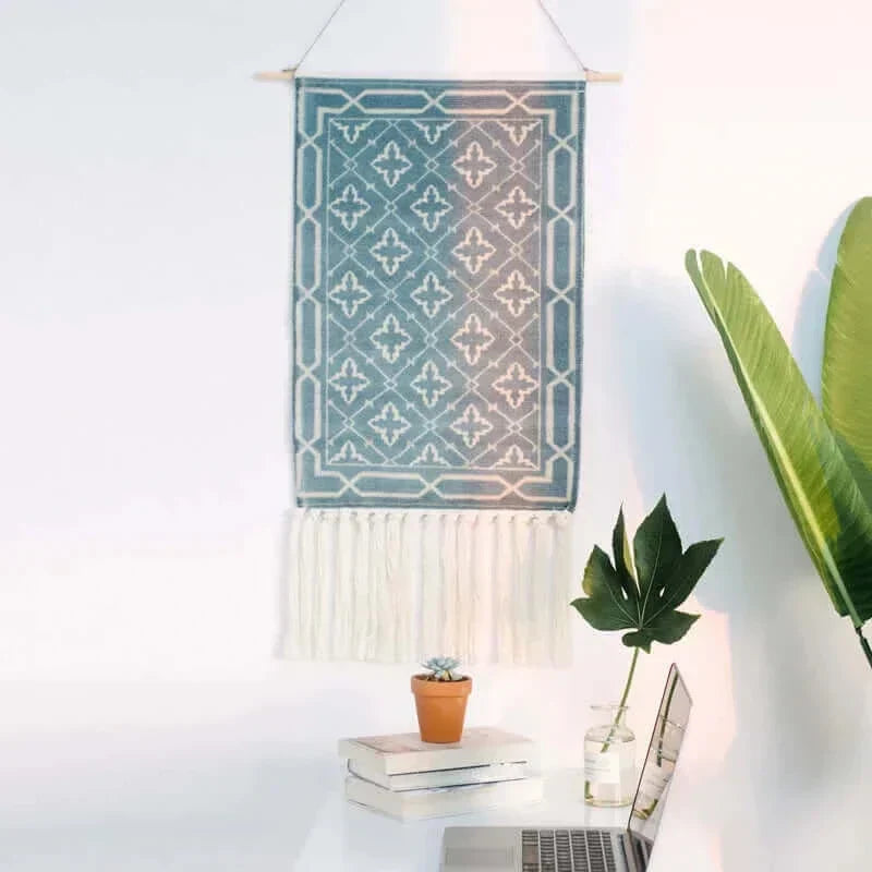 Macrame Hanging Cotton Rug