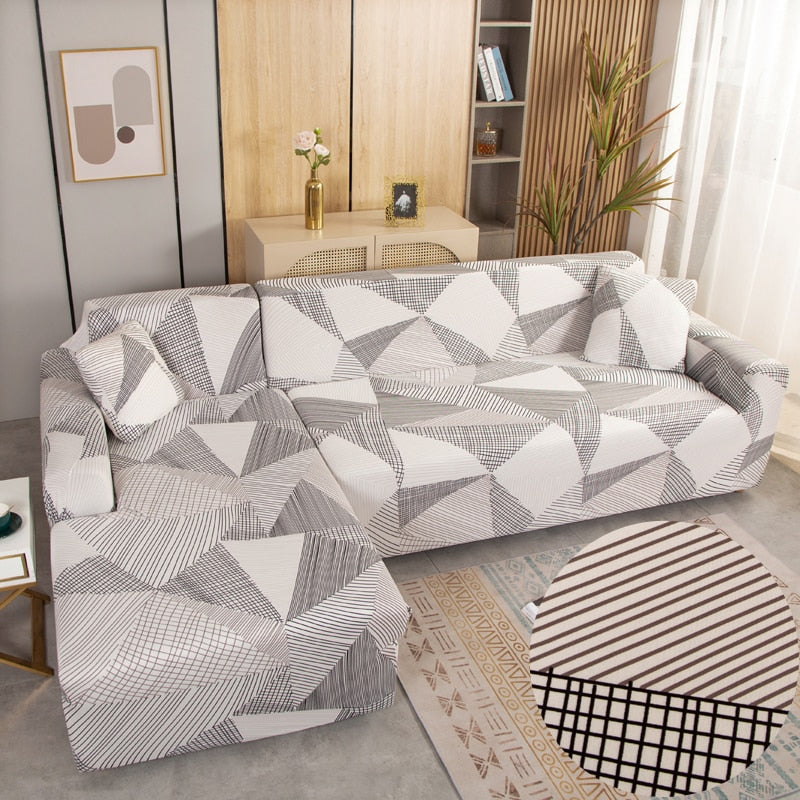 Modern Non-slip colourful Elastic Sofa Cover