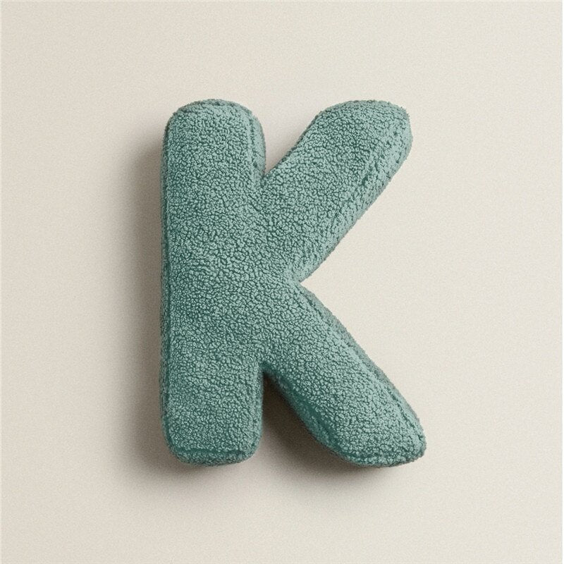 PlushLetter Pillow - Soft Letter Pillow for Bedroom and Children&
