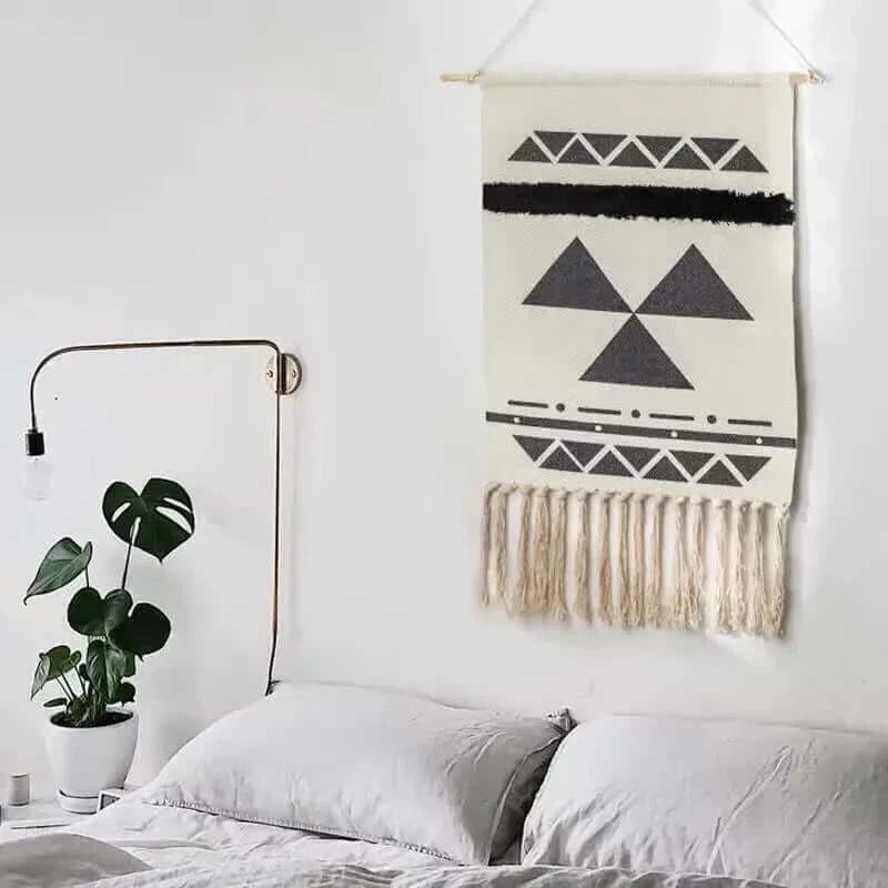 Macrame Hanging Cotton Rug