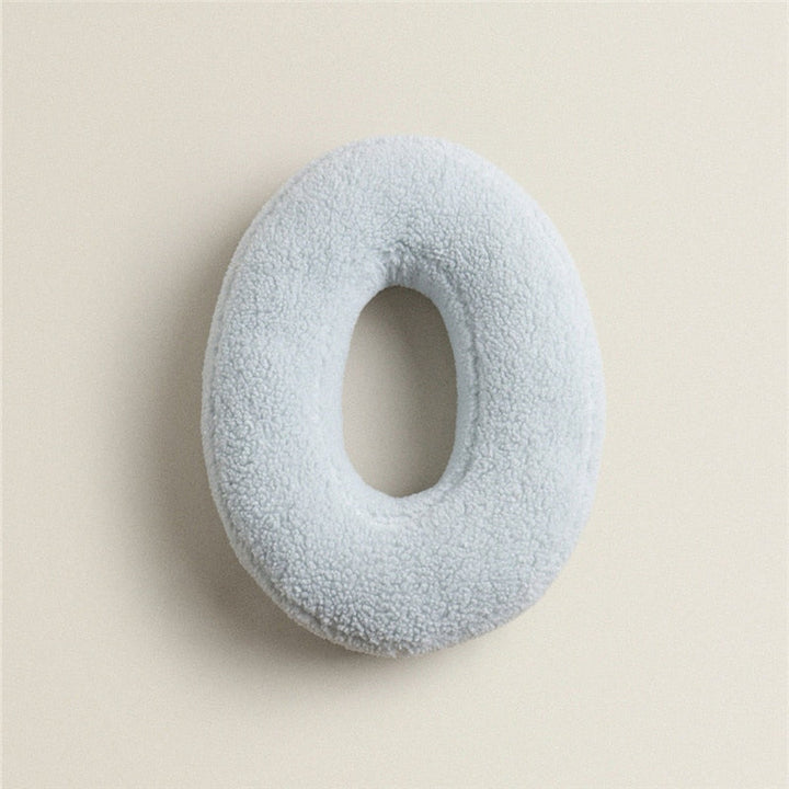 Alphabet Letter Fleece Pillow