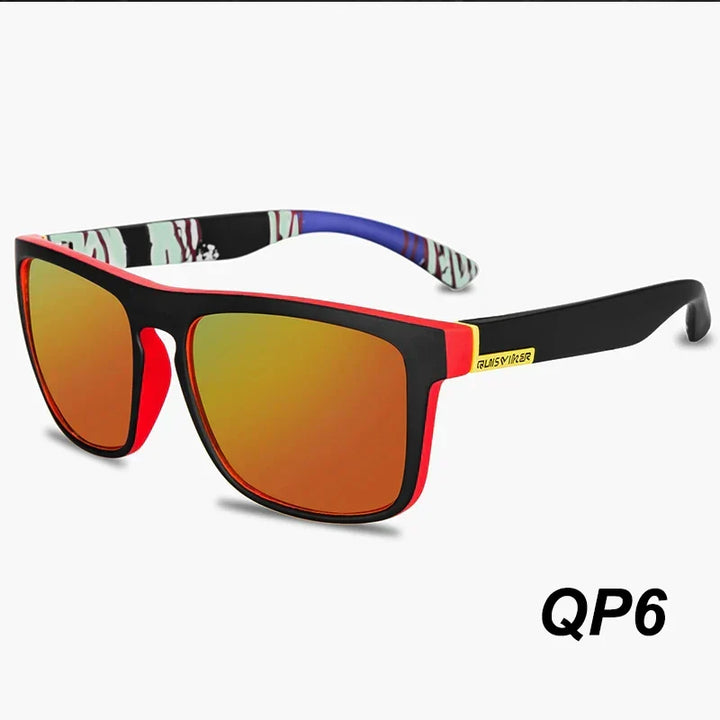 QUISVIKER Polarized Sports Sunglasses for Men and Women – Ideal for Fishing, Camping, Hiking and Driving – UV Protection Sunglasses