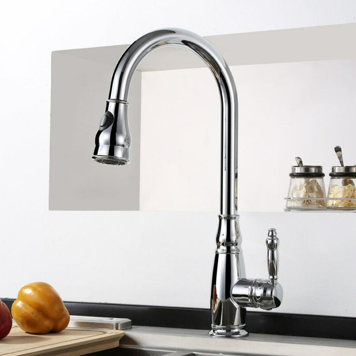 Ashby - Retractable kitchen faucet